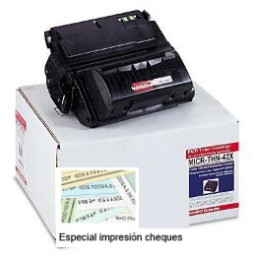 Toner microMICR HP 4250 4350 20.000p. (Q5942X) para impresión de cheques