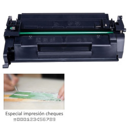 Toner microMICR HP M304 M404 M428 3.000p. (CF259A) para impresión de cheques