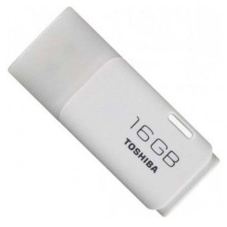Memoria USB TOSHIBA Hayabusa White 16GB USB2.0,Plug&Play, color blanco, con tapa