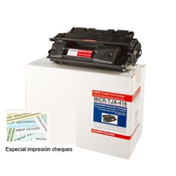 Toner microMICR HP Ljet 4100 6.000p. (C8061A) para impresión de cheques