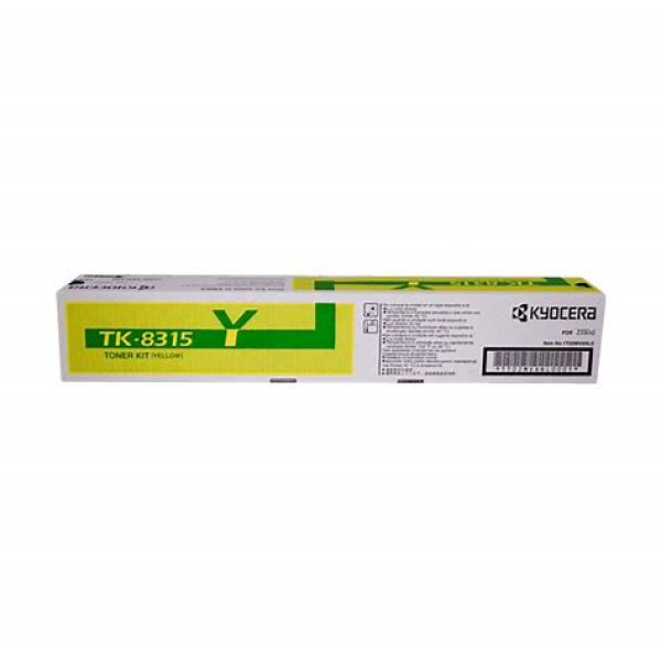 Toner KYOCERA TASKalfa 2550ci  amarillo (1T02MVANL0)  6.000p.