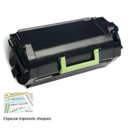 Toner magnético LEXMARK MS810 MS811 para impresión de cheques (52D2H00)