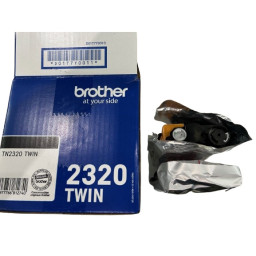 (2)Toner BROTHER L2300 L2340 L2360 DCPL2500  2.600p. TWIN PACK **caja abierta sin usar**