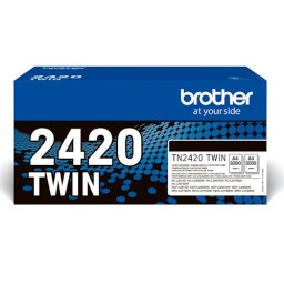 (2)Toner BROTHER L2310 L2350 L2370 L2375 MFCL2710 MFCL2730 MFCL2750  3.000p. TWIN PACK