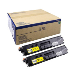 (2) Toner BROTHER HLL8350 MFCL8550 amarillo MFCL8850 2x6.000p. - DOBLE-PACK
