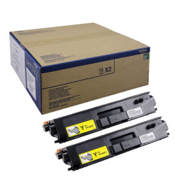 (2) Toner BROTHER HLL9200 HLL9300 MFCL9550 amarill 2x6.000p.  TWIN-PACK