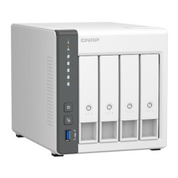 Servidor NAS QNAP TS-433-4 de 4 bahías - sobremesa ARM Cortex A55 Quad core a 2,0 GHz, 4GB RAM