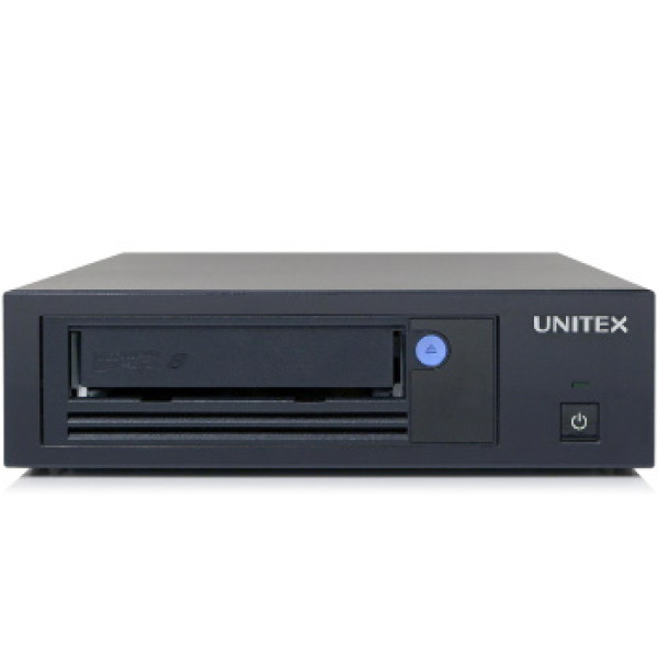 Unidad de cinta externa UNITEX LTO-8  USB3.0/SAS (12,0TB/30,0TB) 300MBs