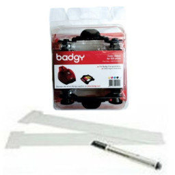 EVOLIS Badgy-1 consumables pack color + cleaning 1 YMCKO ribbon + 100 tarjetas PVC 30MIL