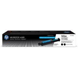 (2) Toner HP #143A Laser MFP 1001 1201 1202 2 x 2.500p. Neverstop laser reload kit PACK-2