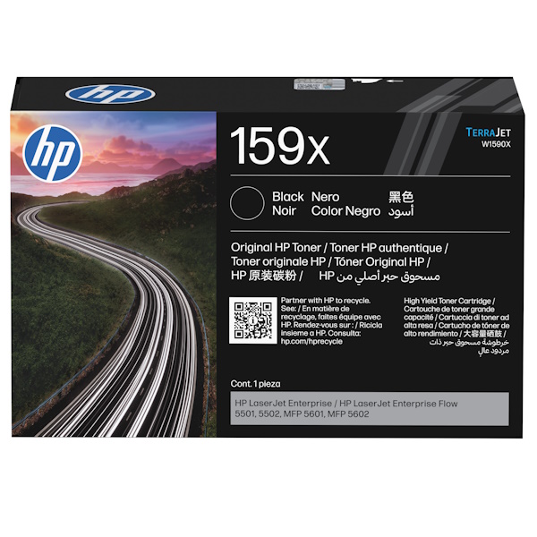Toner HP #159X LJet Ent.5501 5502 5601 5602 10.000p. TerraJet alta capacidad