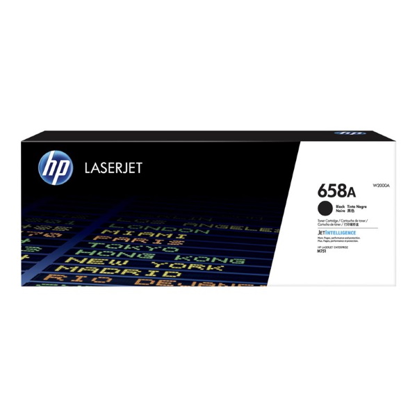 Toner HP #658A negro Enterprise M751 7.000p.