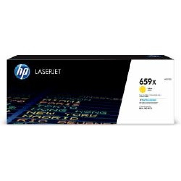 Toner HP #659X amarillo Enterprise M776 M856 29.000p.