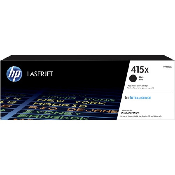 Toner HP #415X negro M454 M479 M480 7.500p.