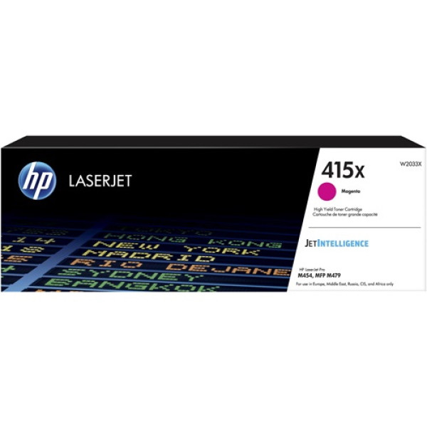 Toner HP #415X magenta M454 M455 M479 M480 6.000p.