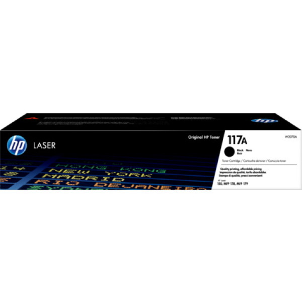 Toner HP #117A negro 150a 150nw 178nw 179fnw 1.000p.