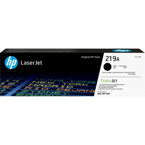 Toner HP #219A negro Lj Pro 3201 3202 3203 3204 3288 3302 TerraJet 1.300p.