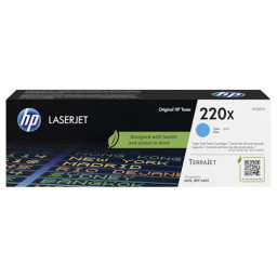 Toner HP #220X cyan Color Ljet Pro 4202 4302  Terrajet 5.500p.