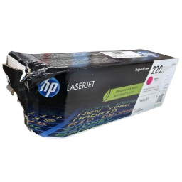 Toner HP #220X magenta Color Ljet Pro 4202 4302  Terrajet 5.500p. *caja dañada, interior sin usar*