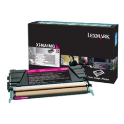 Toner LEXMARK X746 X748 magenta 7.000p.