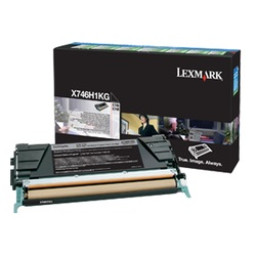Toner LEXMARK X746 X748 negro 12.000p. 