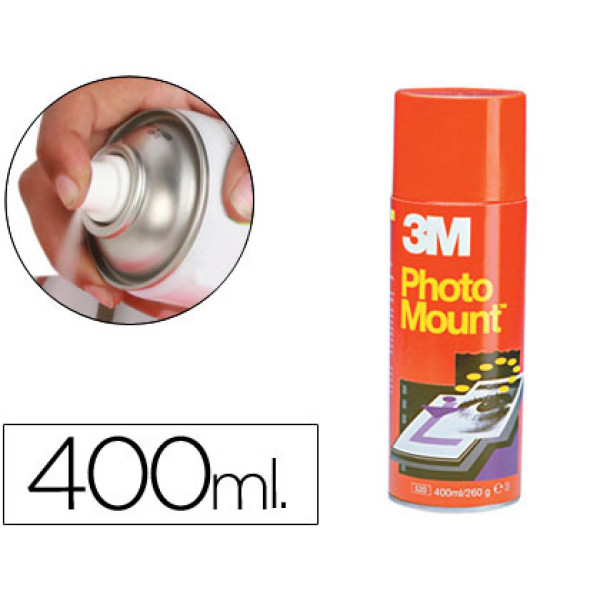 Adhesivo 3M permanente 400 ml para material gráfico