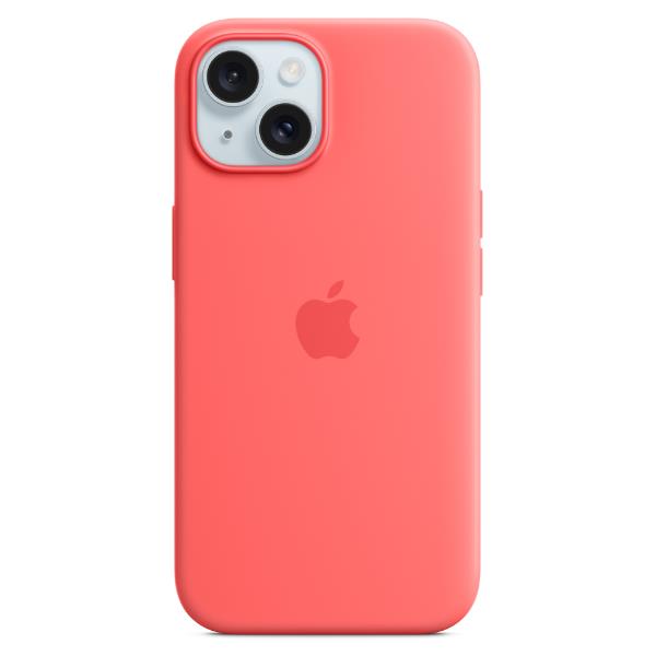 IPHONE 15 PLUS SI CASE GUAVA