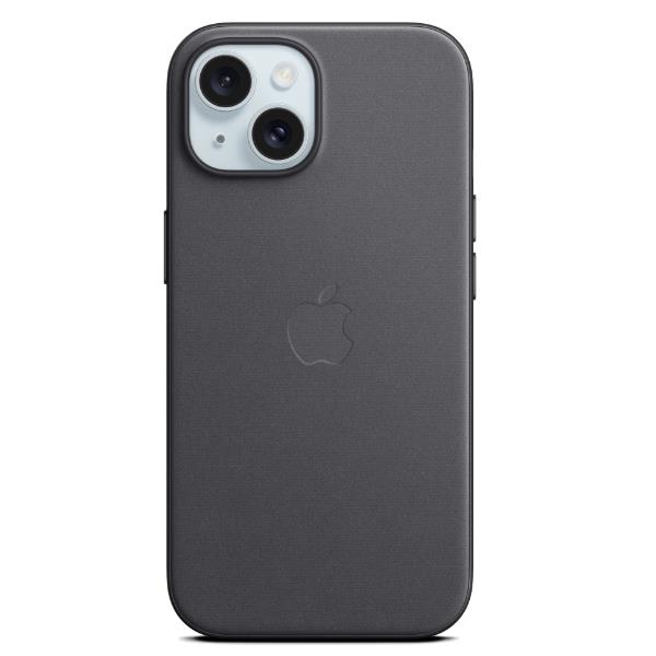 IPHONE 15 WOVEN CASE BLACK