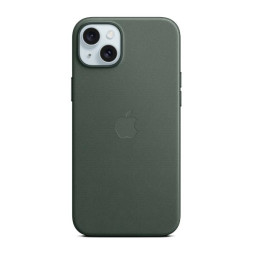 IPHONE 15 PLUS WOVEN CASE GRN