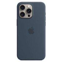 IPHONE 15 PRO MAX SI CASE BLUE