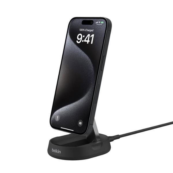 QI2 15W MAGNETIC CHARGING STAND WHT