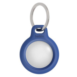 SECURE HOLDER WITH KEYRING BLUE