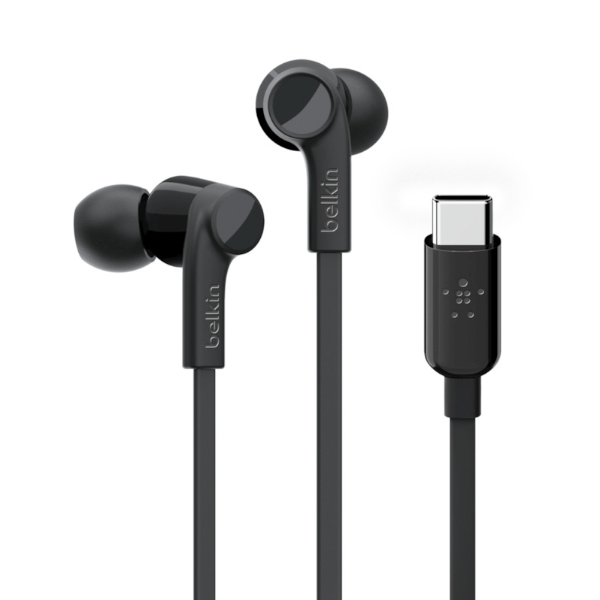 USB-C IN-EAR HEADPHONE BLK