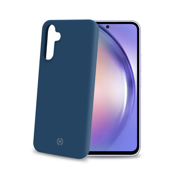 FUNDA CROMO GALAXY A54 5G AZUL