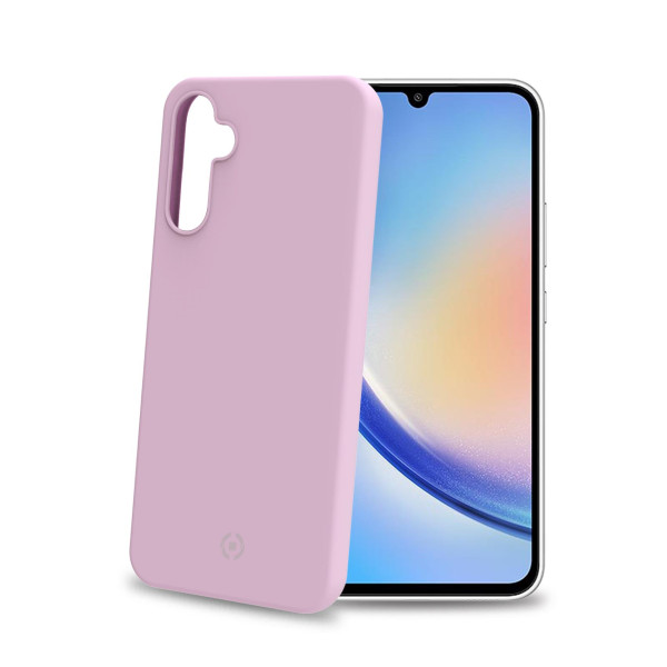 FUNDA CROMO GALAXY A34 5G ROSA