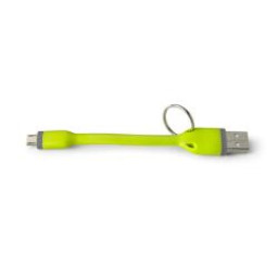 CABLE USB A MICRO USB 12CM VERDE