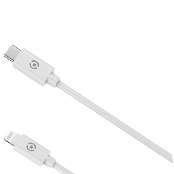 CABLE USBC-LIGHTN 1M WH - BASIC