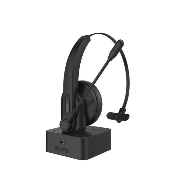 SW HEADSET WIRELESSMONO BLACK