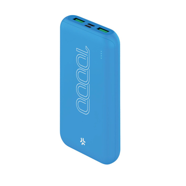 POWERBANK 10A 2USB 2,1A AZUL