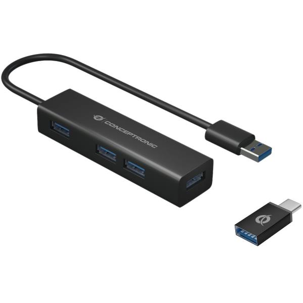 HUBBIES 4-PORT-USB 3.0-HUB