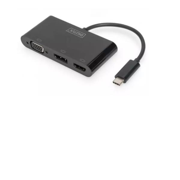 ADAPTADOR DE MONITOR HDMI  DP  VGA