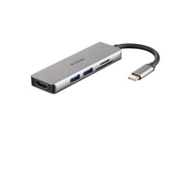 HUB USB-C T 2USBA 1HDMI SD MICRODS