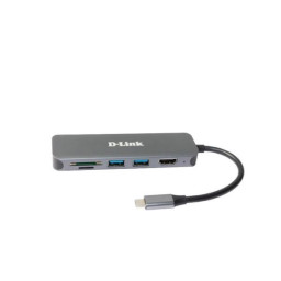 6-IN-1 USB-C HDMI/CARD READER/POWER