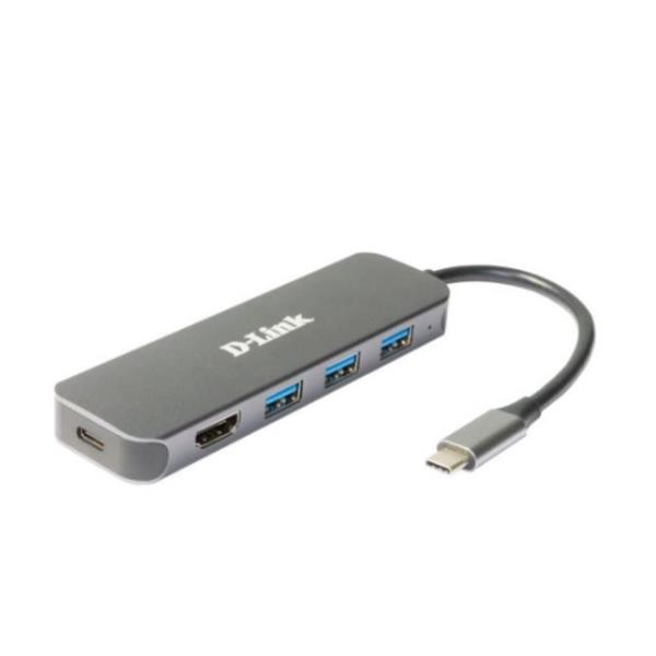 5-IN-1 USB-C HUB HDMI/POWER DELIVER
