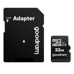 32GB MICRO CARD CL 10 UHS I + AD