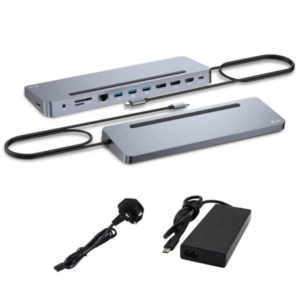 USB-C METAL 4K DOCK PD 100W + CHAR