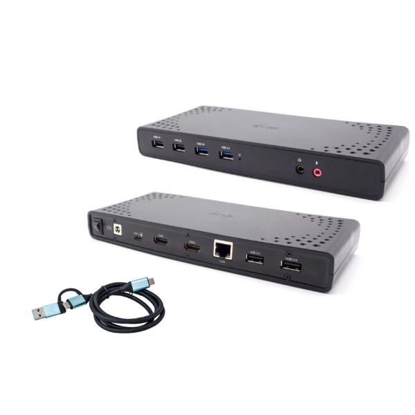 USB 3.0/USB-C/THUND DOCKING PD 100W