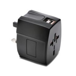 INTNL TRAVEL ADAPTER USB 2.4A