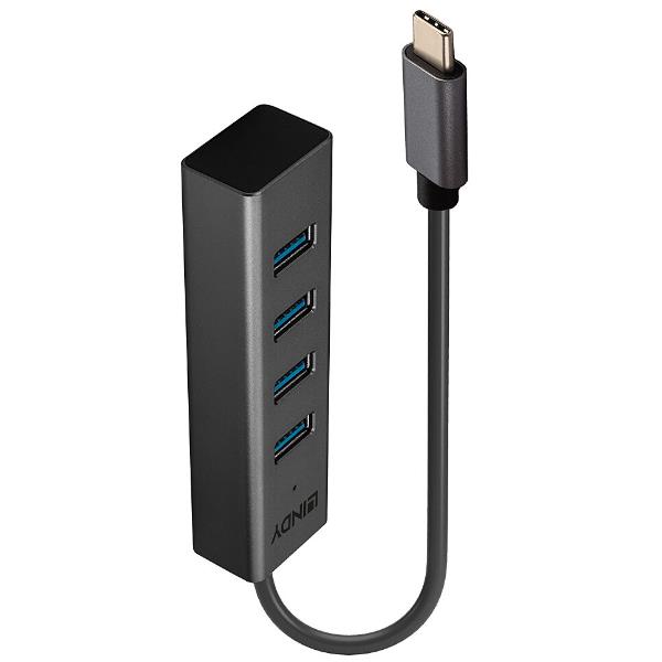 4 PORT USB 3.2 TYPE C HUB