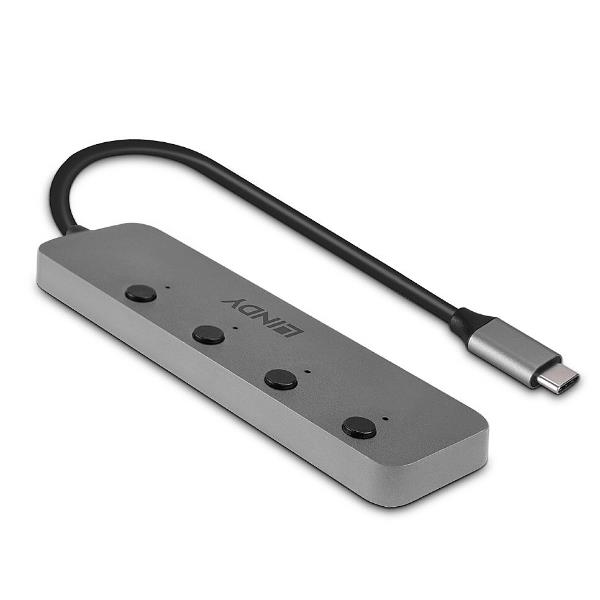 4 PORT USB 3.2 TYPE C HUB